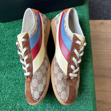 Load image into Gallery viewer, Gucci Suede Lows Size 13UK

