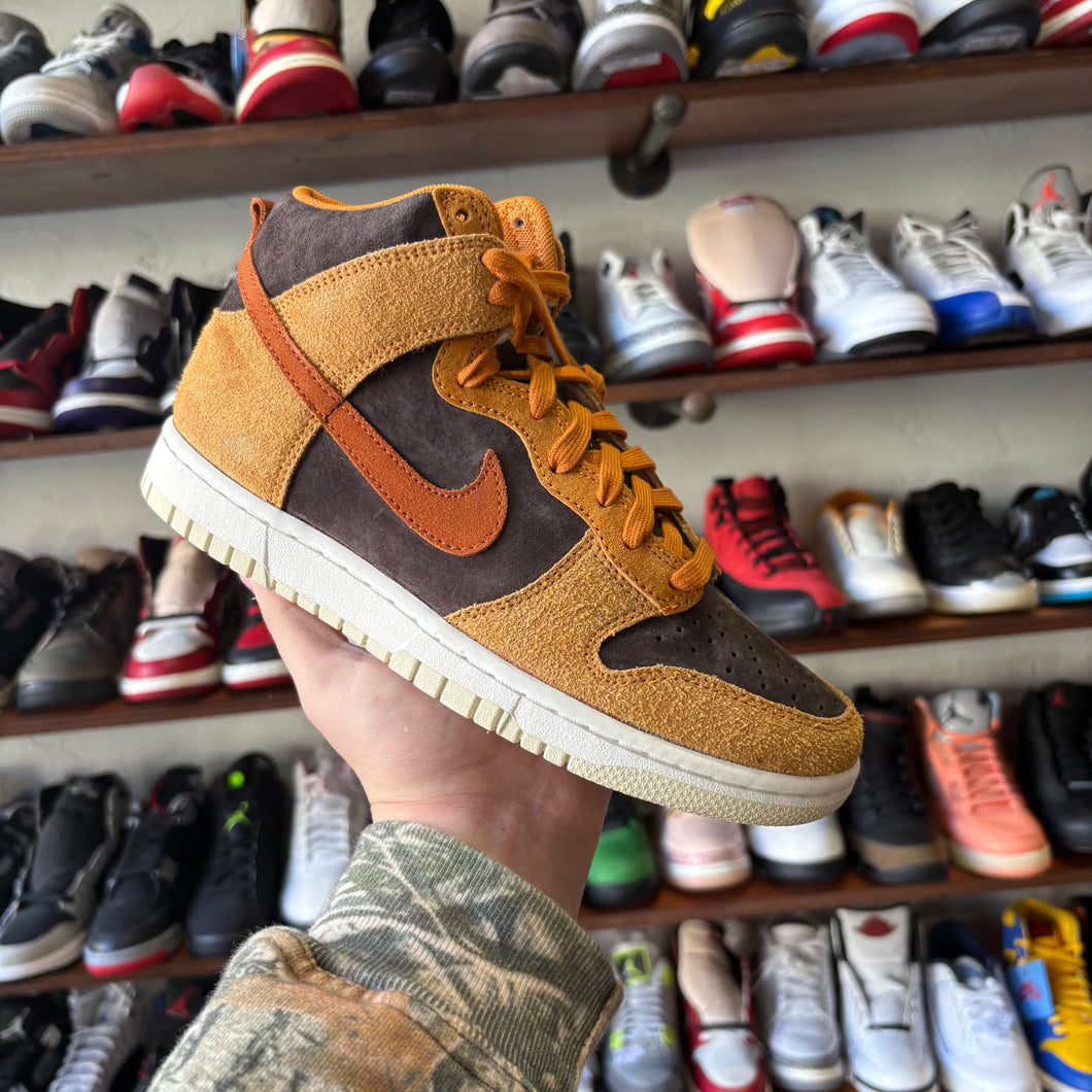 Nike Dark Russet High Dunks Size 7