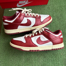 Load image into Gallery viewer, Nike Vintage Red Low Dunks Size 10W/8.5M

