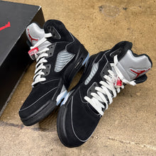 Load image into Gallery viewer, Jordan Reimagined Metallic 5s Size 9.5
