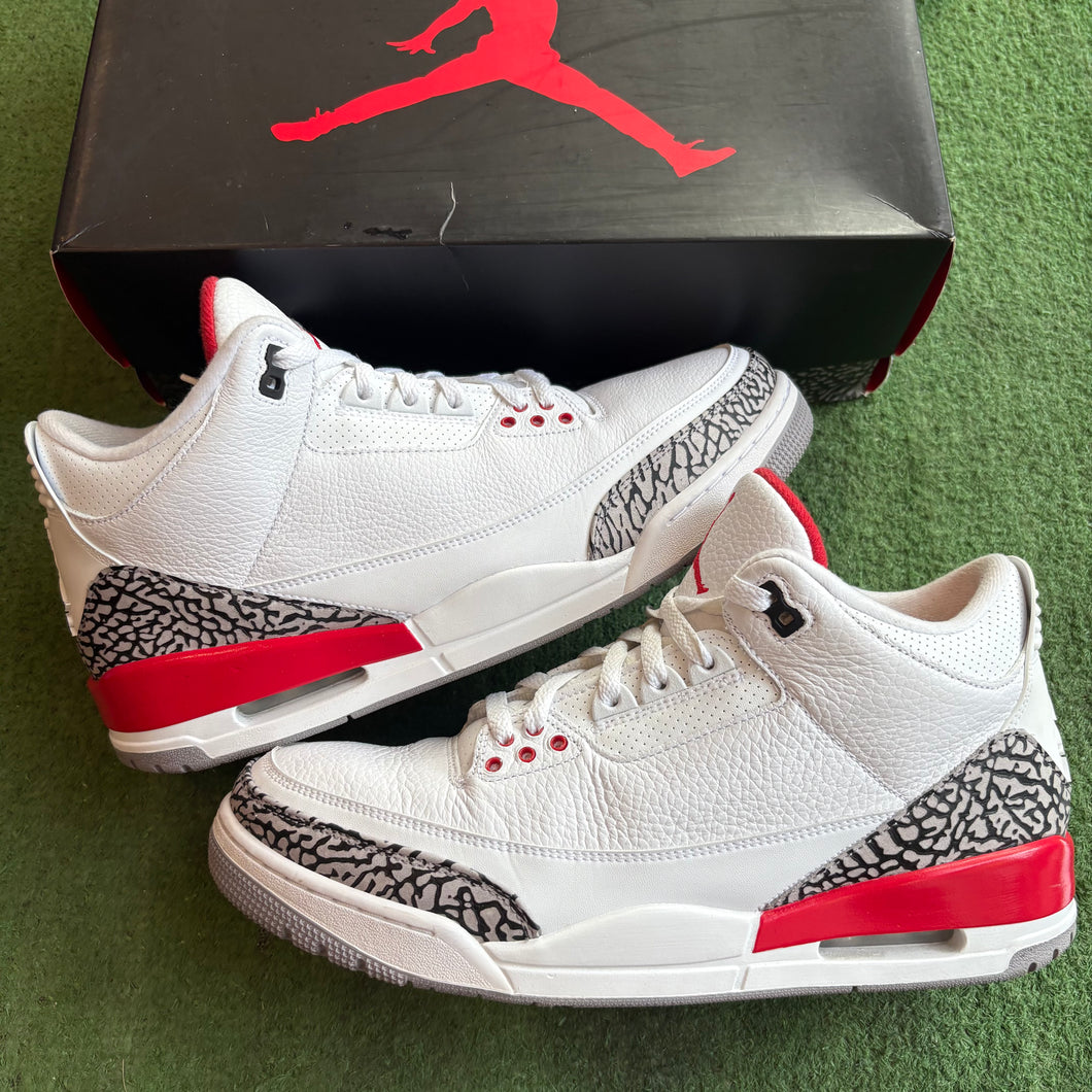 Jordan Hall of Fame 3s Size 12