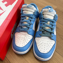 Load image into Gallery viewer, Nike UNC Low Dunks Size 10.5
