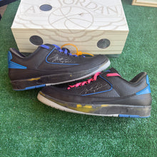 Load image into Gallery viewer, Jordan Off White Black Low 2s Size 12
