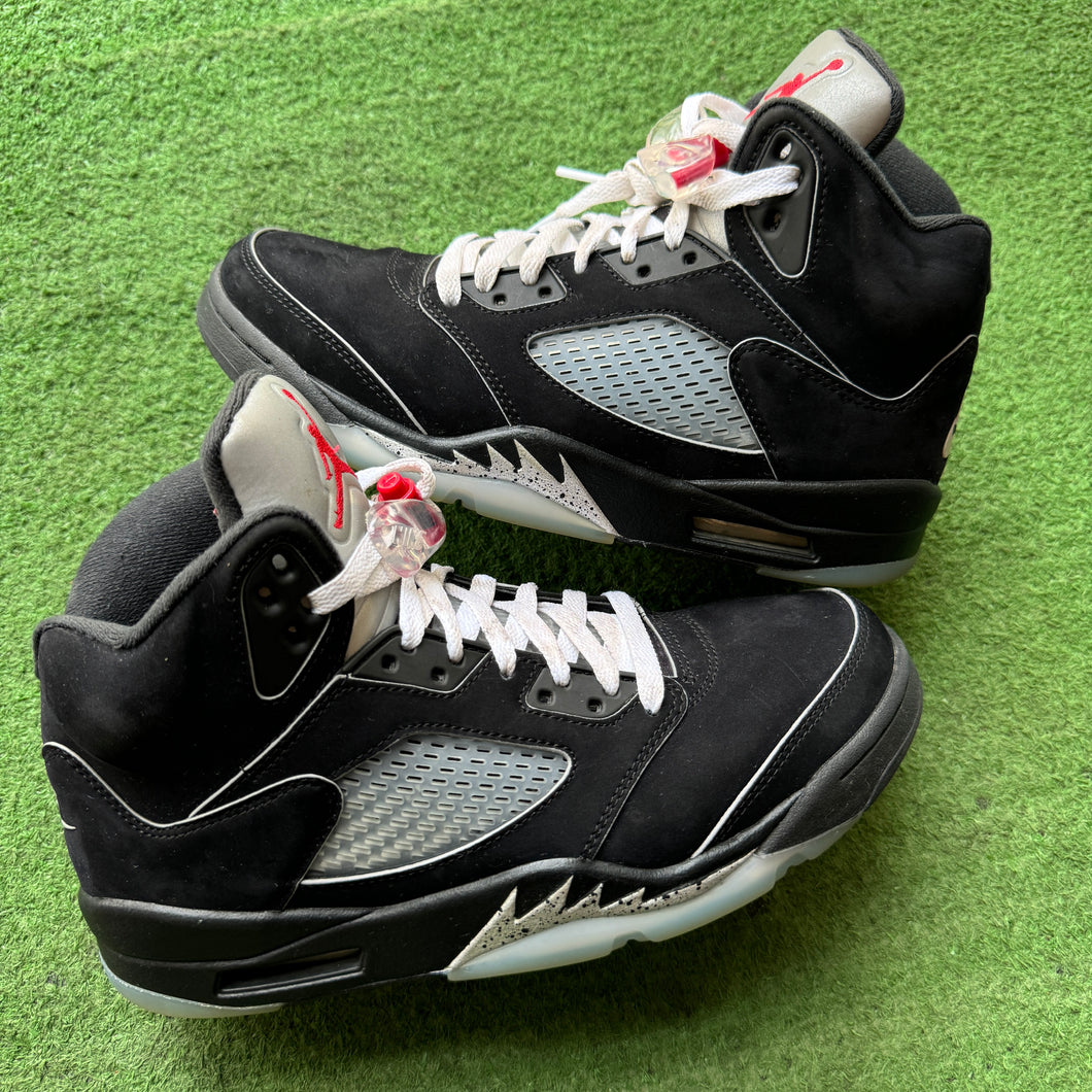 Jordan Reimagined Metallic 5s Size 8