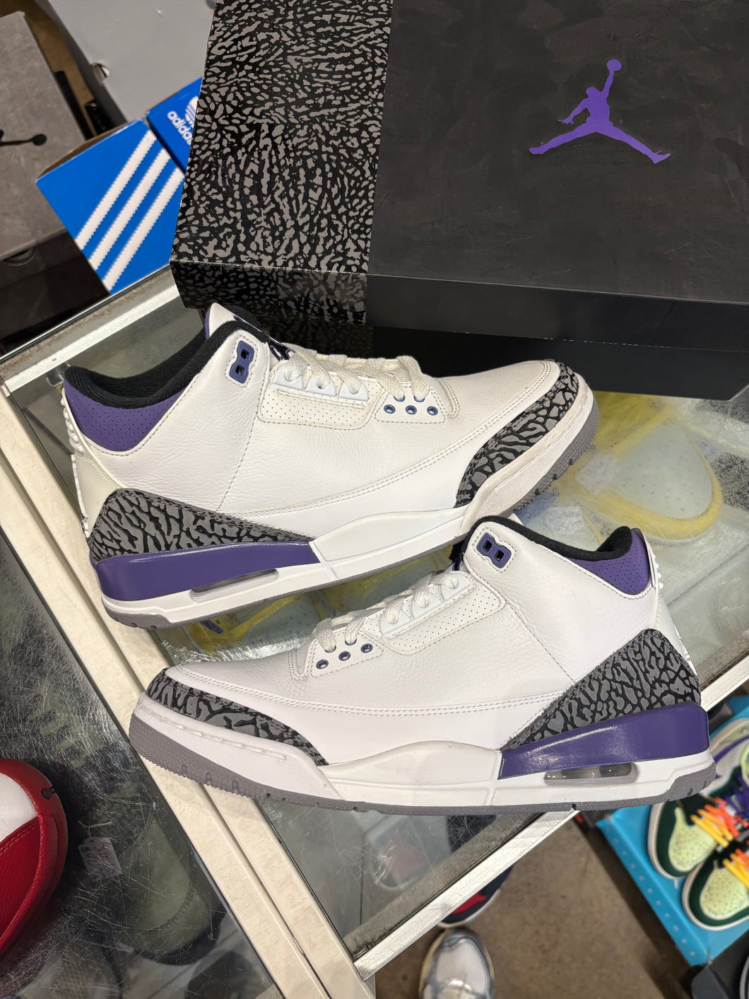 Jordan Dark Iris 3s Size 9.5