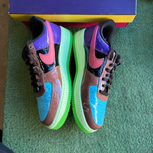 Load image into Gallery viewer, Nike Undefeated Fauna Brown Pink Prime Air Force 1s Size 8.5
