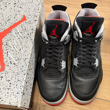 Load image into Gallery viewer, Jordan Reimagined Bred 4s Size 12

