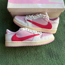 Load image into Gallery viewer, Jordan Travis Scott Tropical Pink Low 1s Size 8
