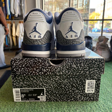 Load image into Gallery viewer, Jordan Midnight Navy 3s Size 8.5
