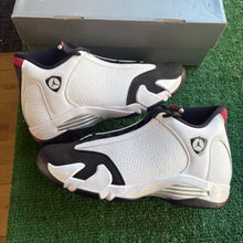 Load image into Gallery viewer, Jordan Black Toe 14s Size 9.5
