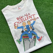 Load image into Gallery viewer, Vintage Bill and Al’s Excellent Adventure Tee Size L

