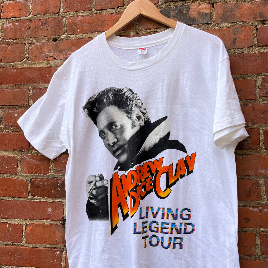 Vintage Andrew Dice Clay Tour Tee Size XL